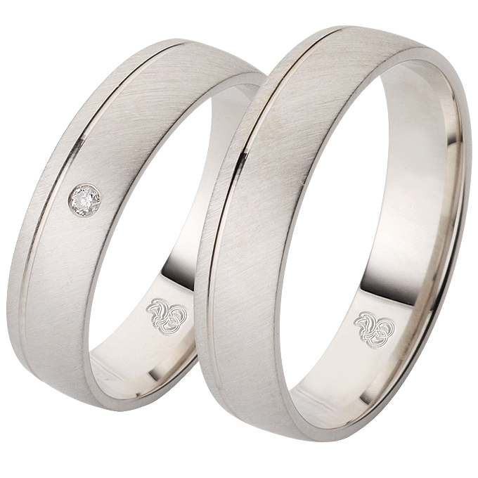 Eheringe Trauringe Rauschmayer First 10-05635 11-05635 Weißgold