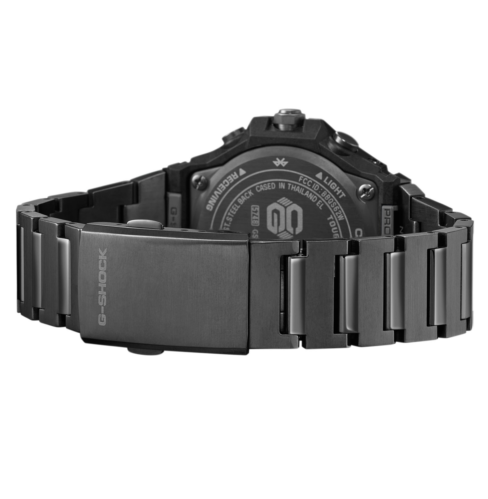 Casio Herren Armbanduhr G-Shock GST-B1000BD-1AER Bluetooth Solar Edelstahl IP Schwarz