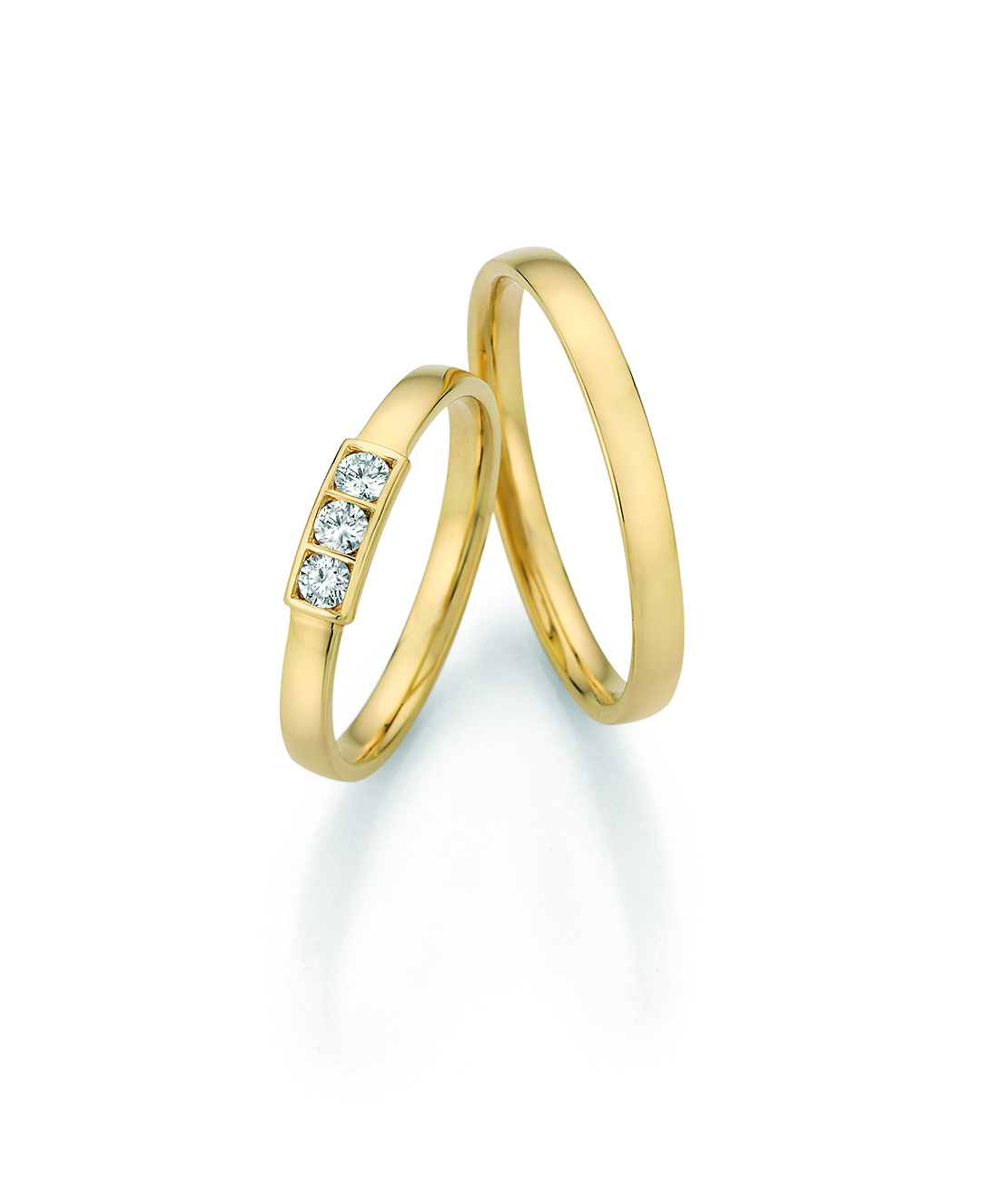 Eheringe Trauringe Trilogy Diamond 66-72110 / 66-72120