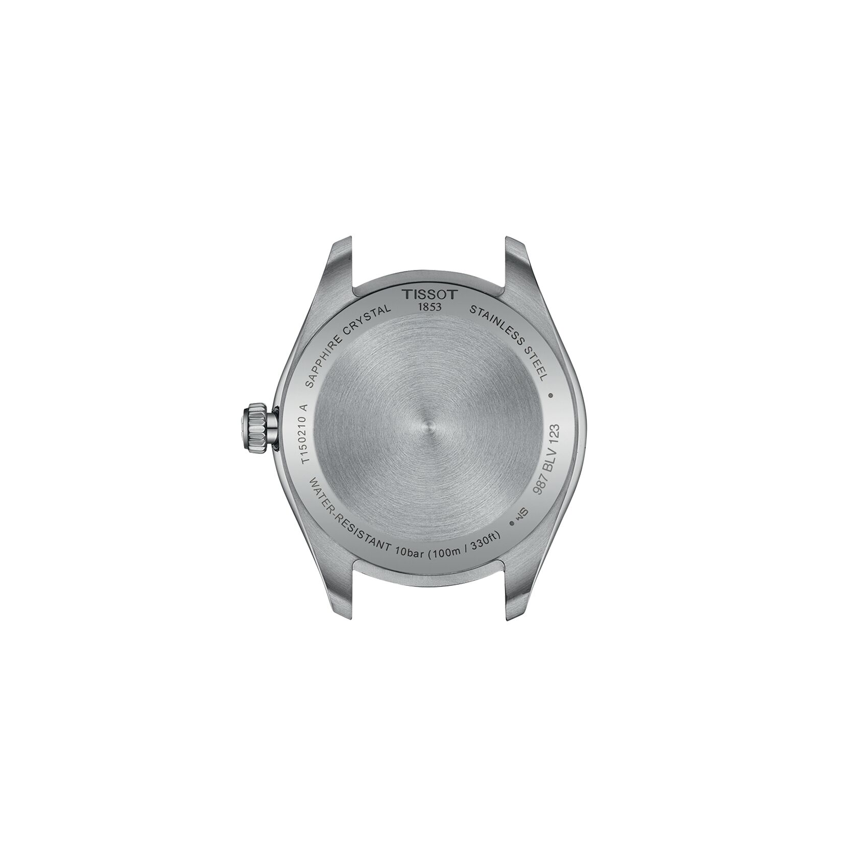 Tissot Armbanduhr T150.210.21.031.00 PR 100 34mm Edelstahl bicolor mit goldfarbiger PVD-Beschichtung