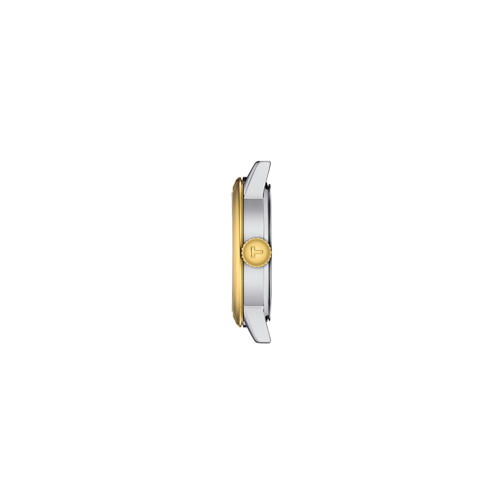 Tissot Damen Armbanduhr T129.210.22.031.00 Classic Dream 28 mm Edelstahl bicolor mit goldfarbiger PVD-Beschichtung 