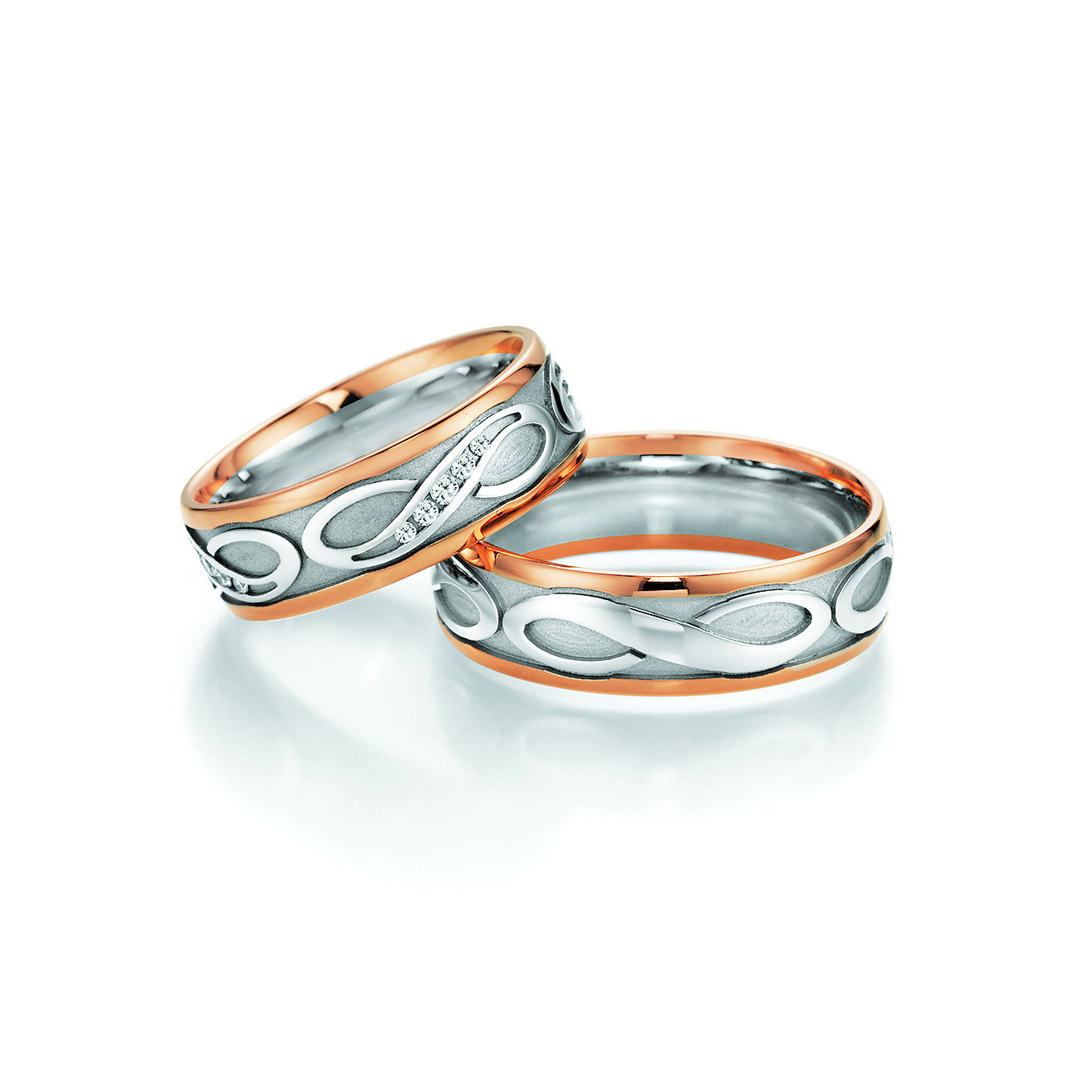 Eheringe Trauringe Hearts - Love - Infinity  66-38170 / 66-38180