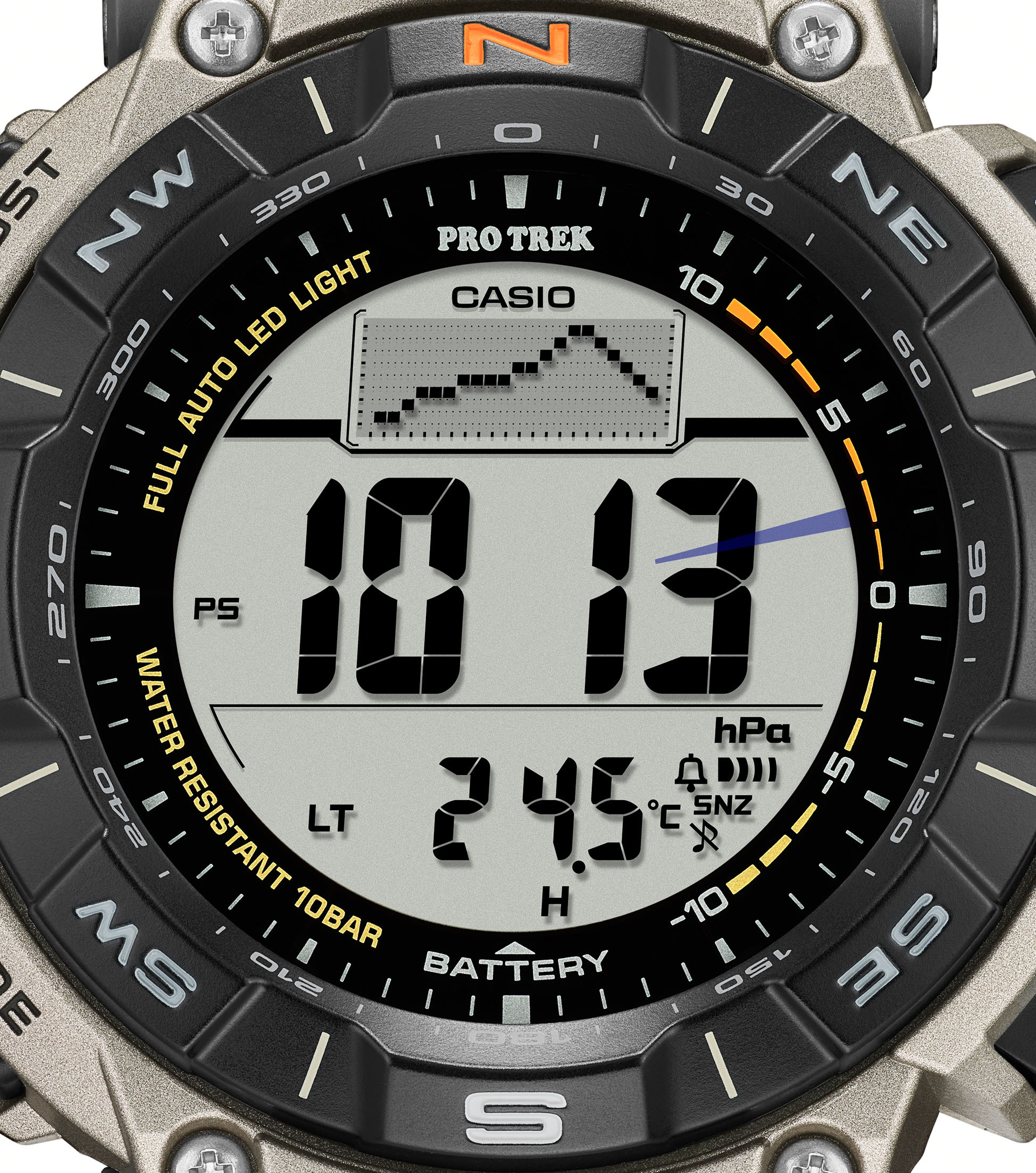 Casio Herren Armbanduhr Pro Trek PRG-340T-7ER digital
