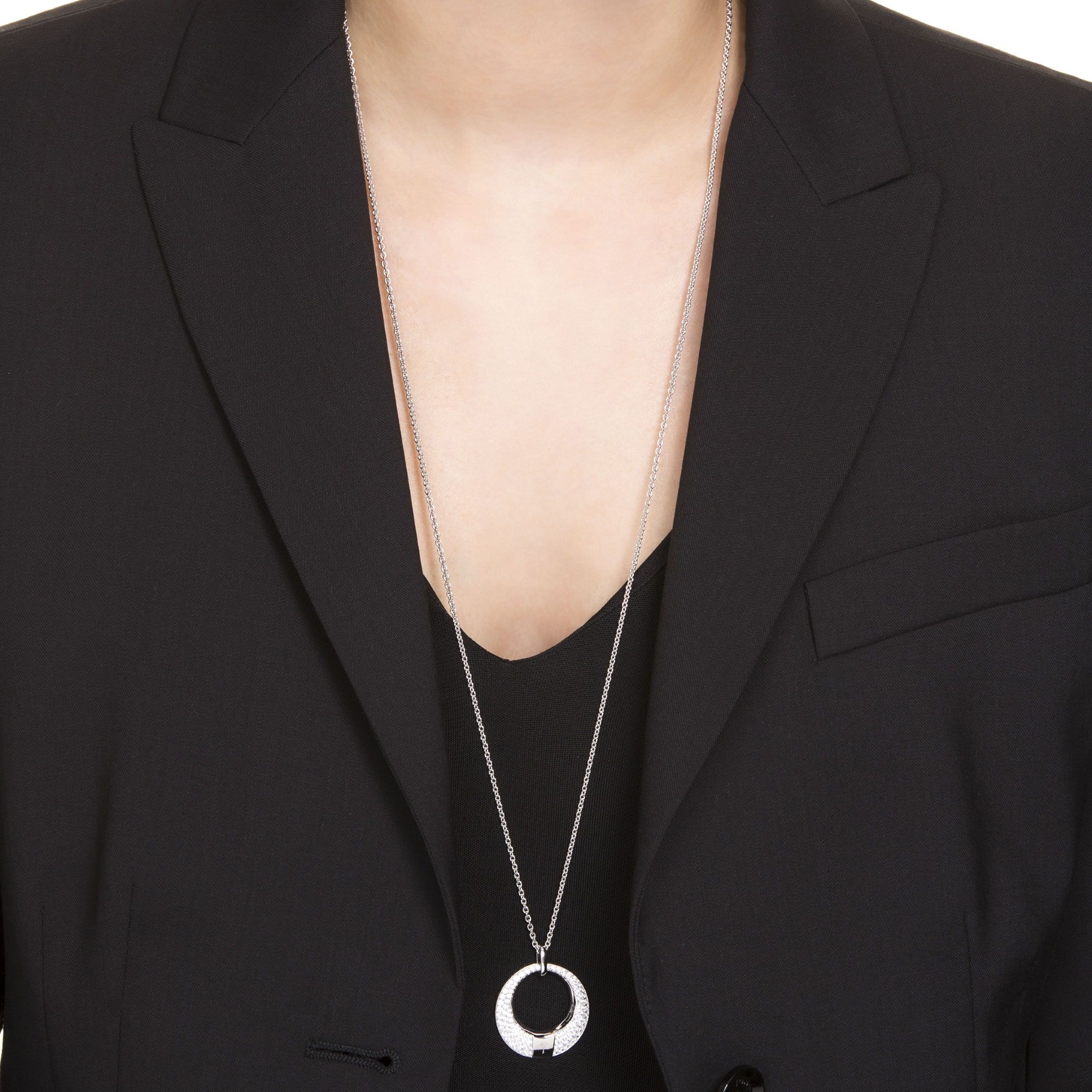 JOOP! Damen Halskette 2026875 Silber Zirkonia