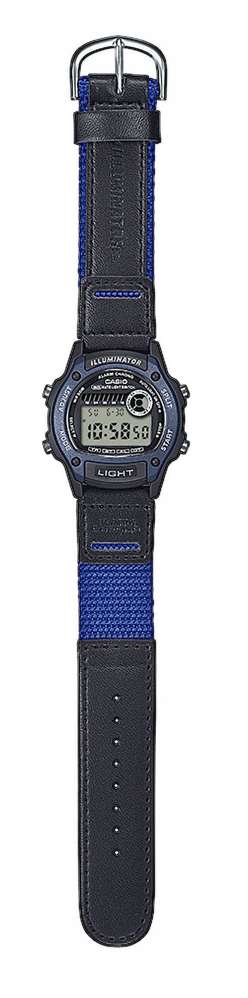 Casio Armbanduhr W-220HF-2AVEF digital mit Textilband