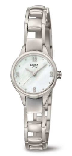 Boccia Damen Armbanduhr 3277-01 Dress Titan
