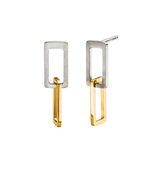 Boccia Damen Ohrhänger 05106-02 Titan bicolor