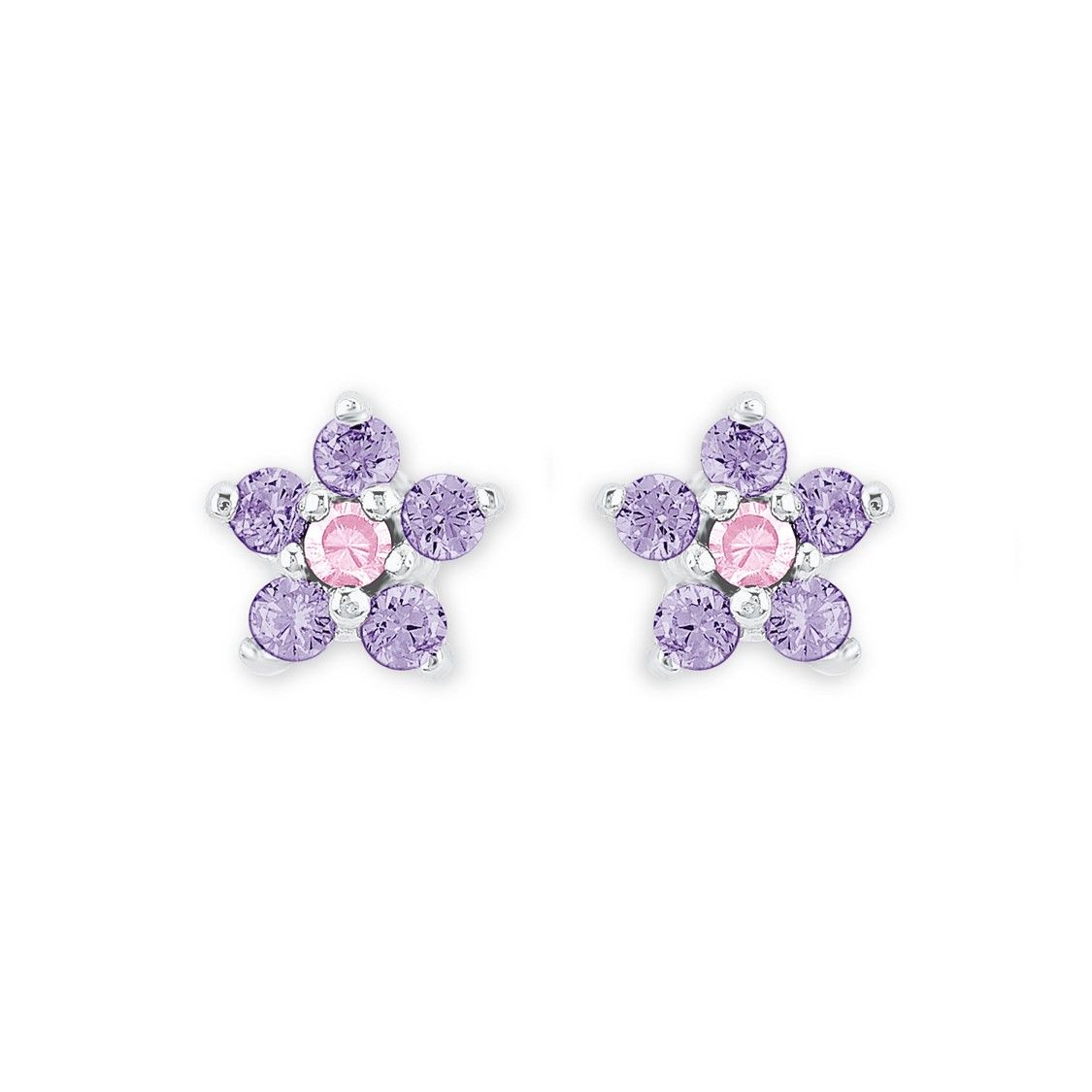 Lillifee 2021109 Ohrstecker Blume Silber 925