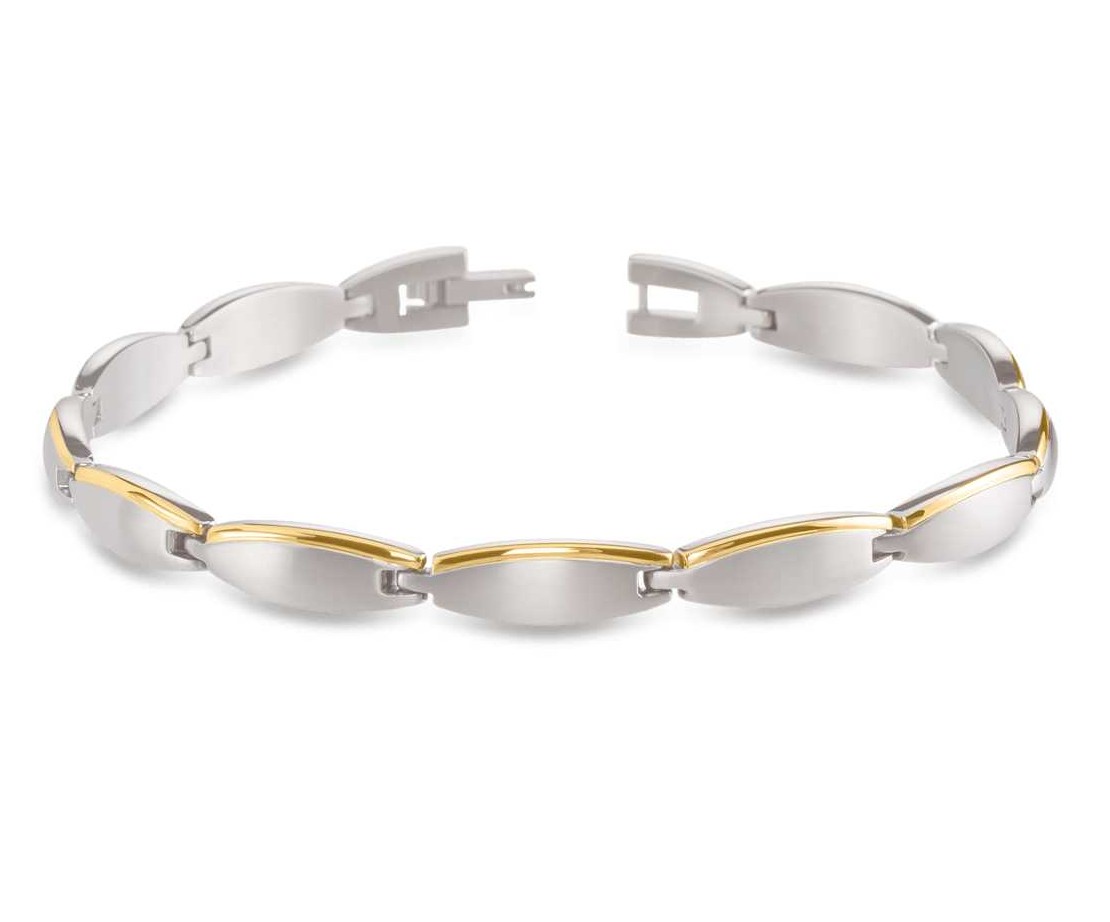 Boccia Damen Armband 03031-02 Titan bicolor