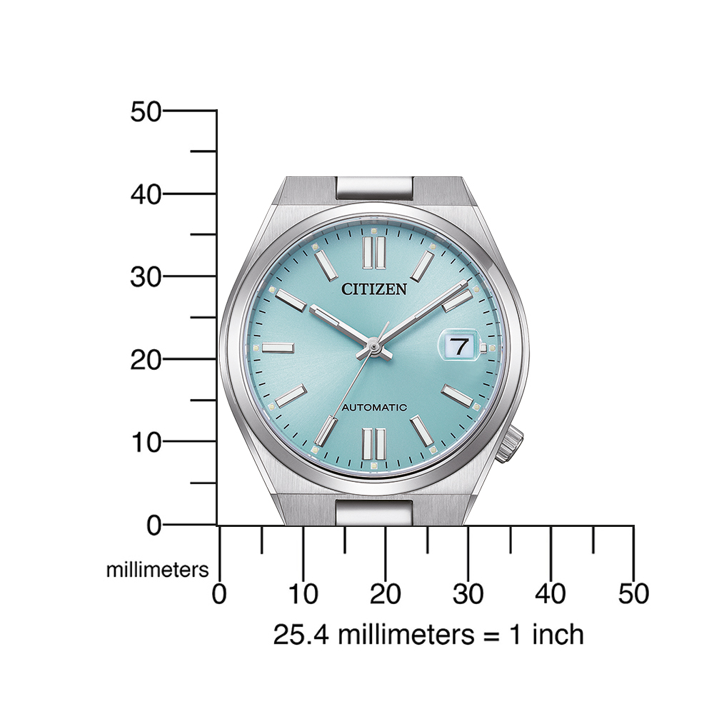 Citizen Herren Armbanduhr NJ0200-50L Automatik Edelstahl