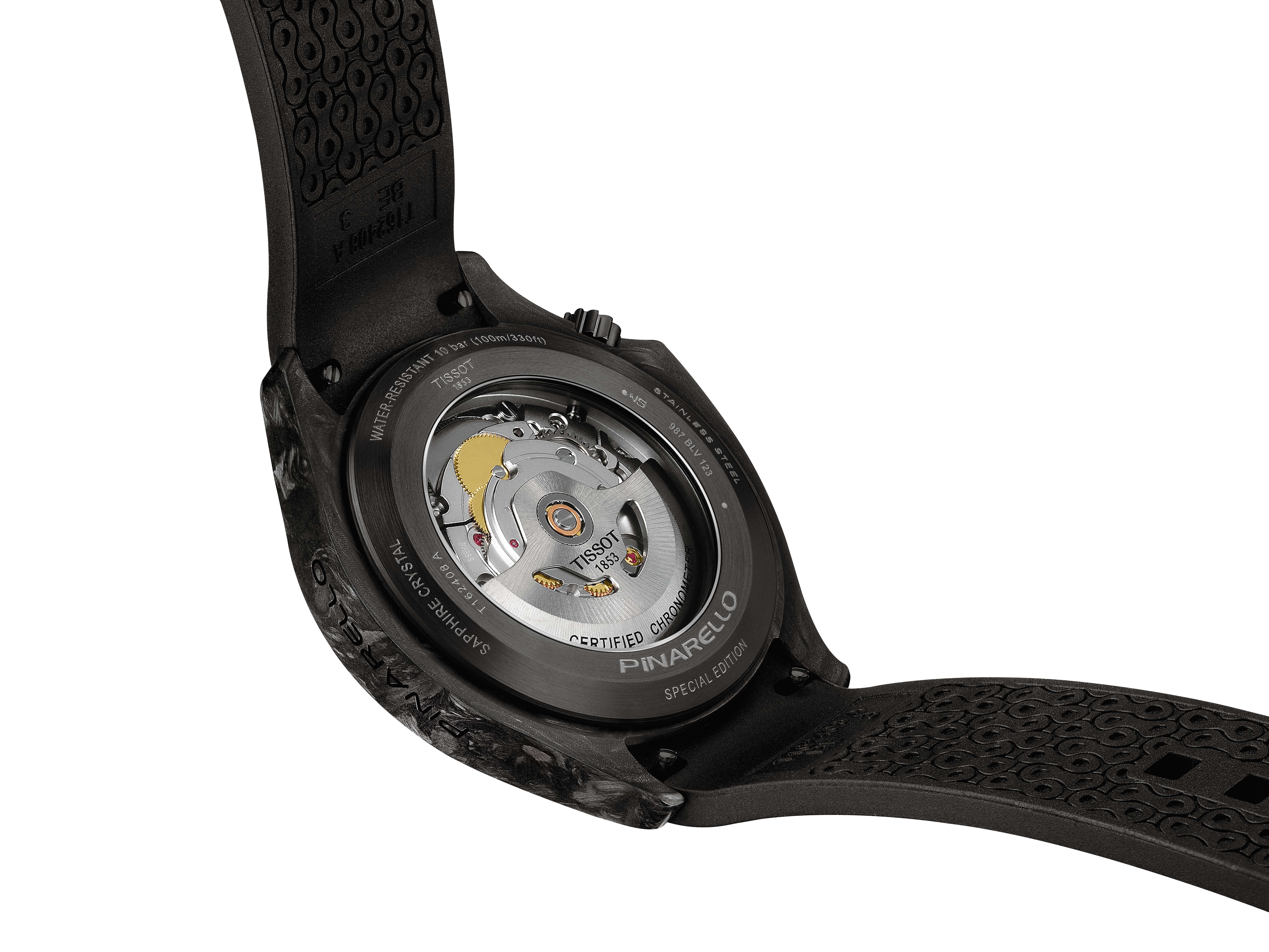 Tissot Herren Armbanduhr T162.408.97.061.00 Pinarello 43 mm Automatik Sonderedition