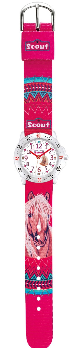 Scout Kinder Armbanduhr 164000044 ACTION GIRLS HORSE