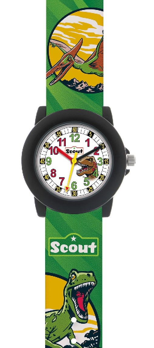 Scout Kinderuhr 280305041 Crystal Green Rex