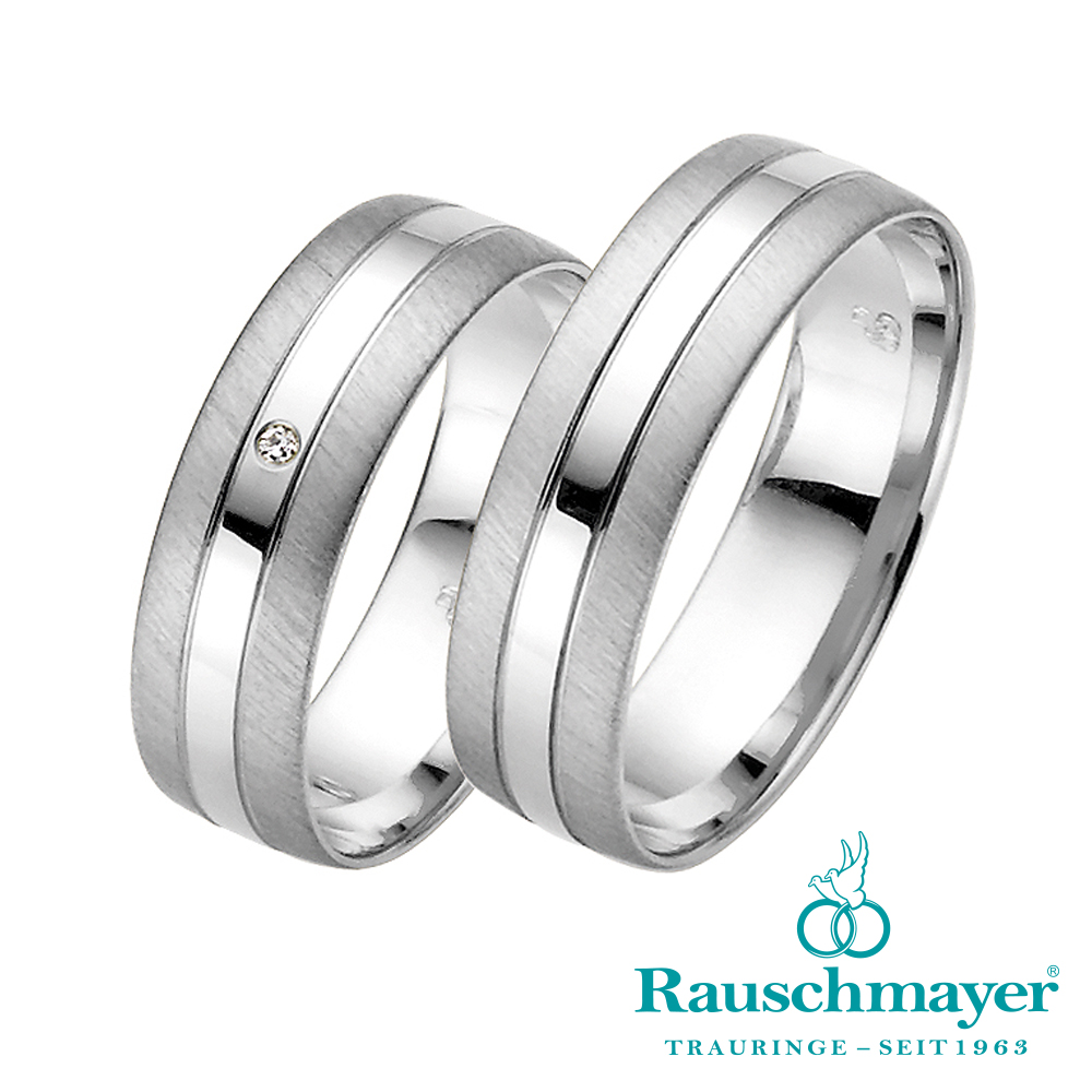 Eheringe Trauringe Rauschmayer Easy Line 20-03685 21-03685 Palladium