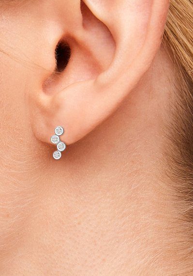 s.Oliver Damen Ohrstecker 2034408 Silber 925 synth. Zirkonia