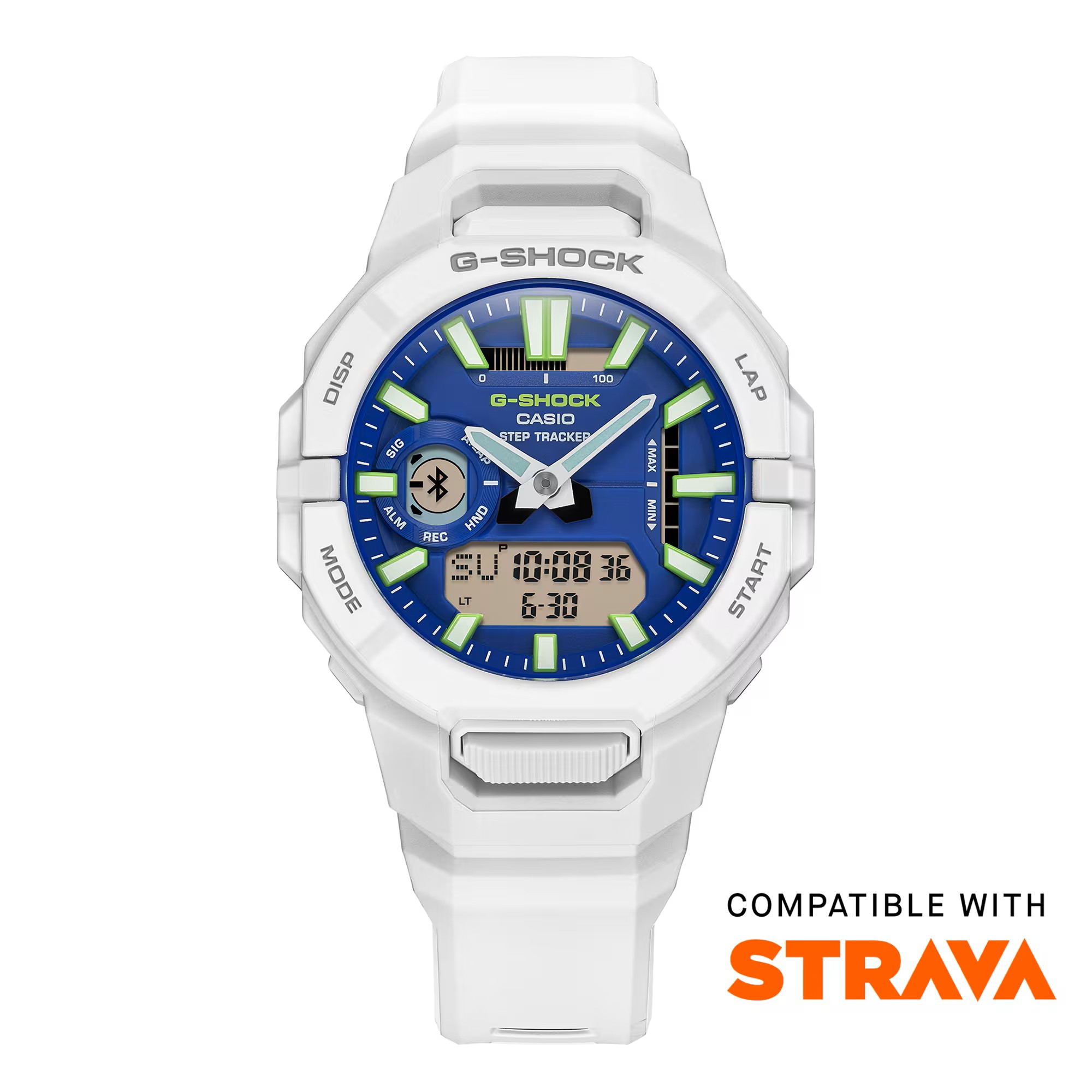 Casio G-Shock GBA-950-7A2ER G-SQUAD Bluetooth analog-digital weiß