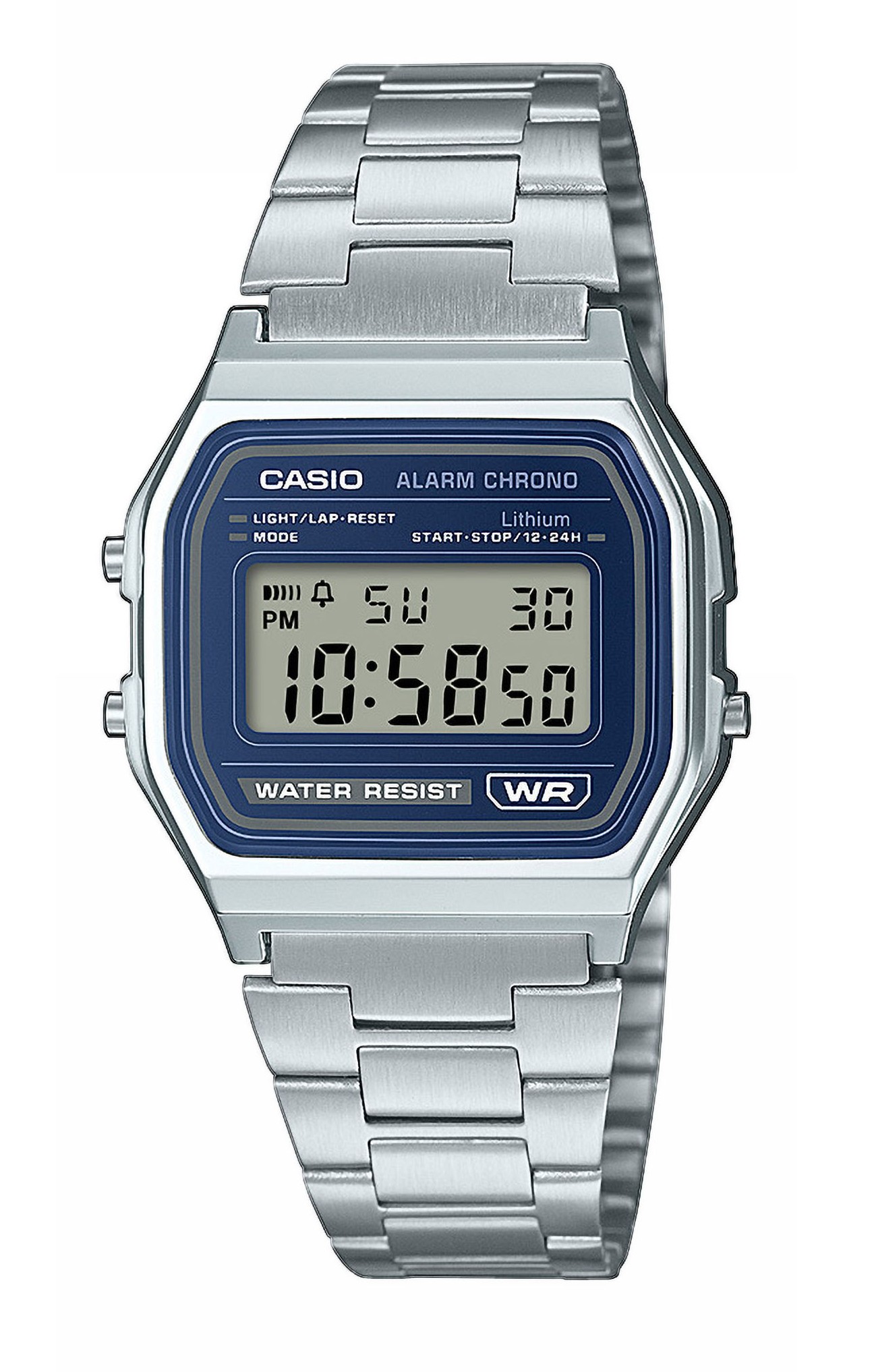 Casio Herren Armbanduhr A158WEA-2EF Vintage digital