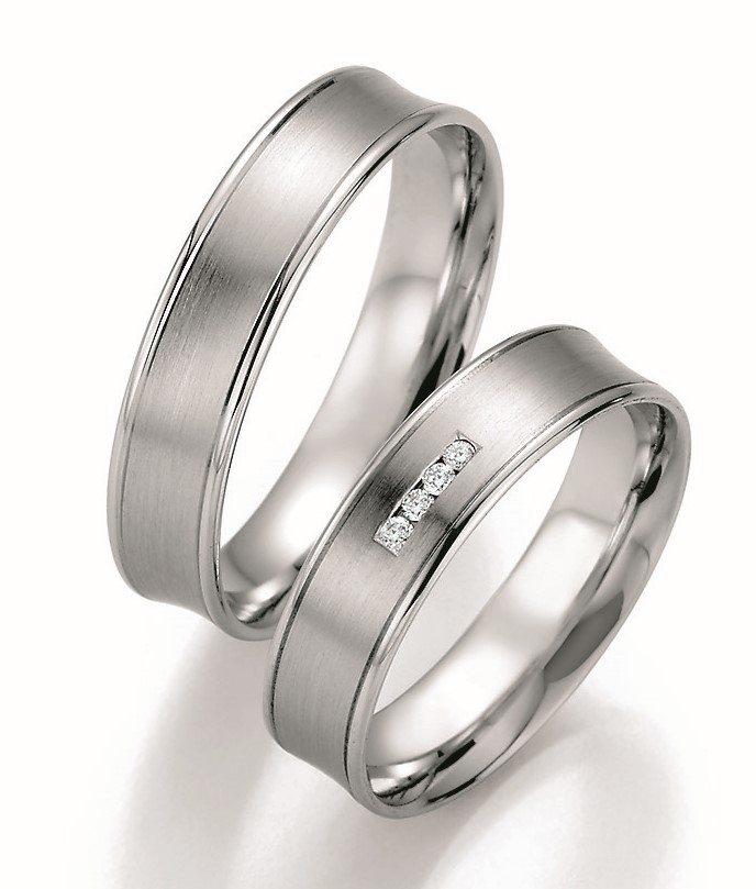 Eheringe Trauringe Ruesch Pure II 66/30170 66/30180 Weißgold
