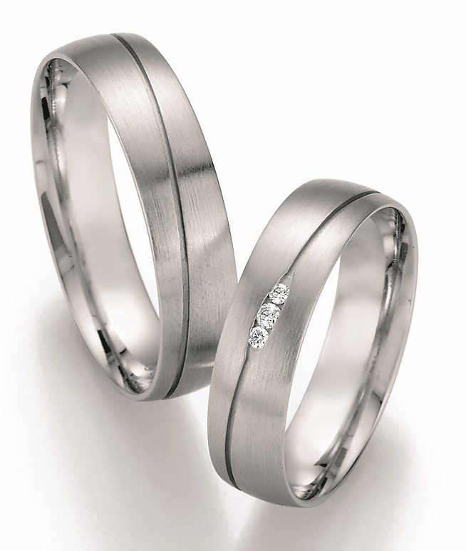 Eheringe Trauringe Ruesch Pure II 66/30150 66/30160 Weißgold