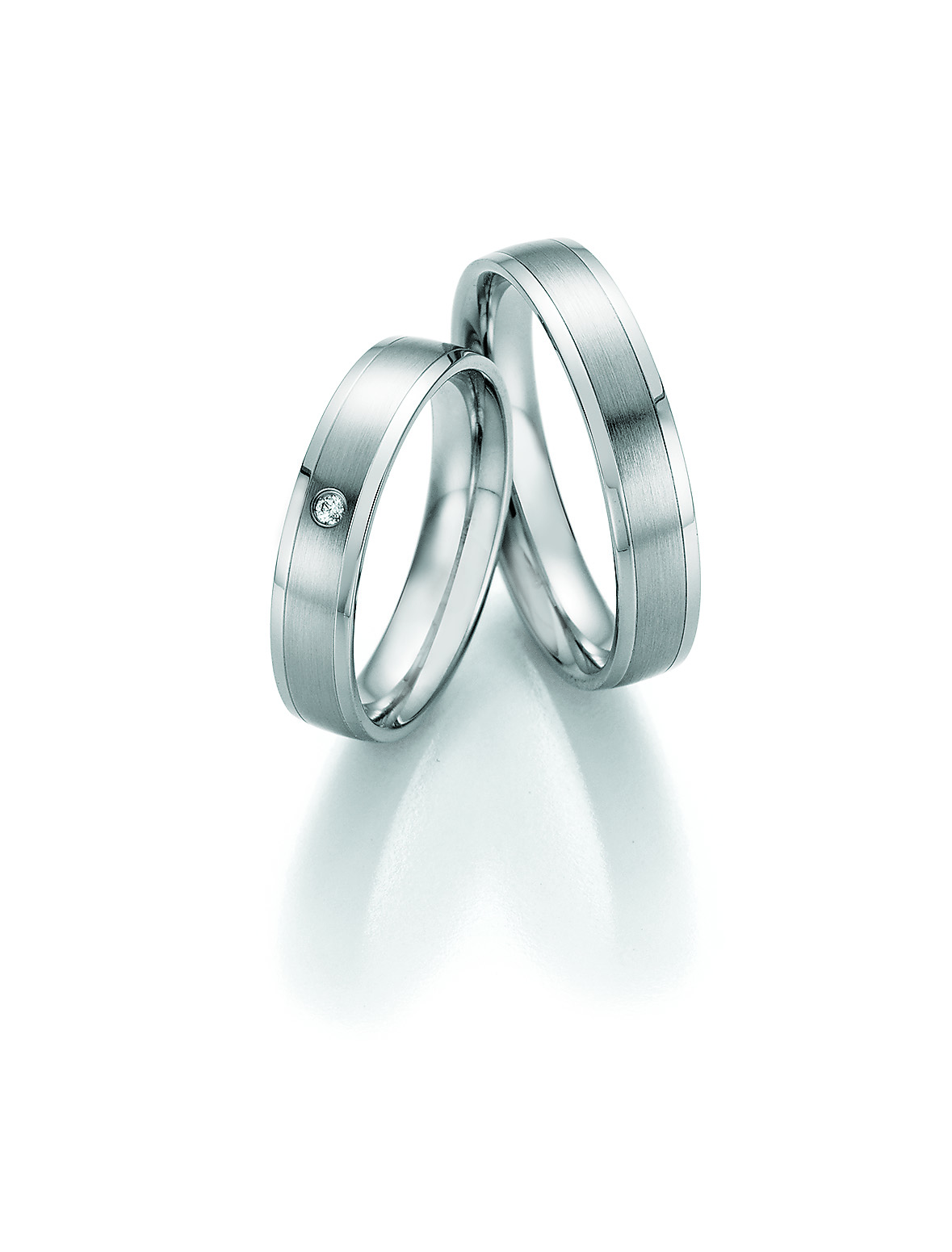 Eheringe Trauringe White Style Steel Emotion II 88-02070 / 88-02070