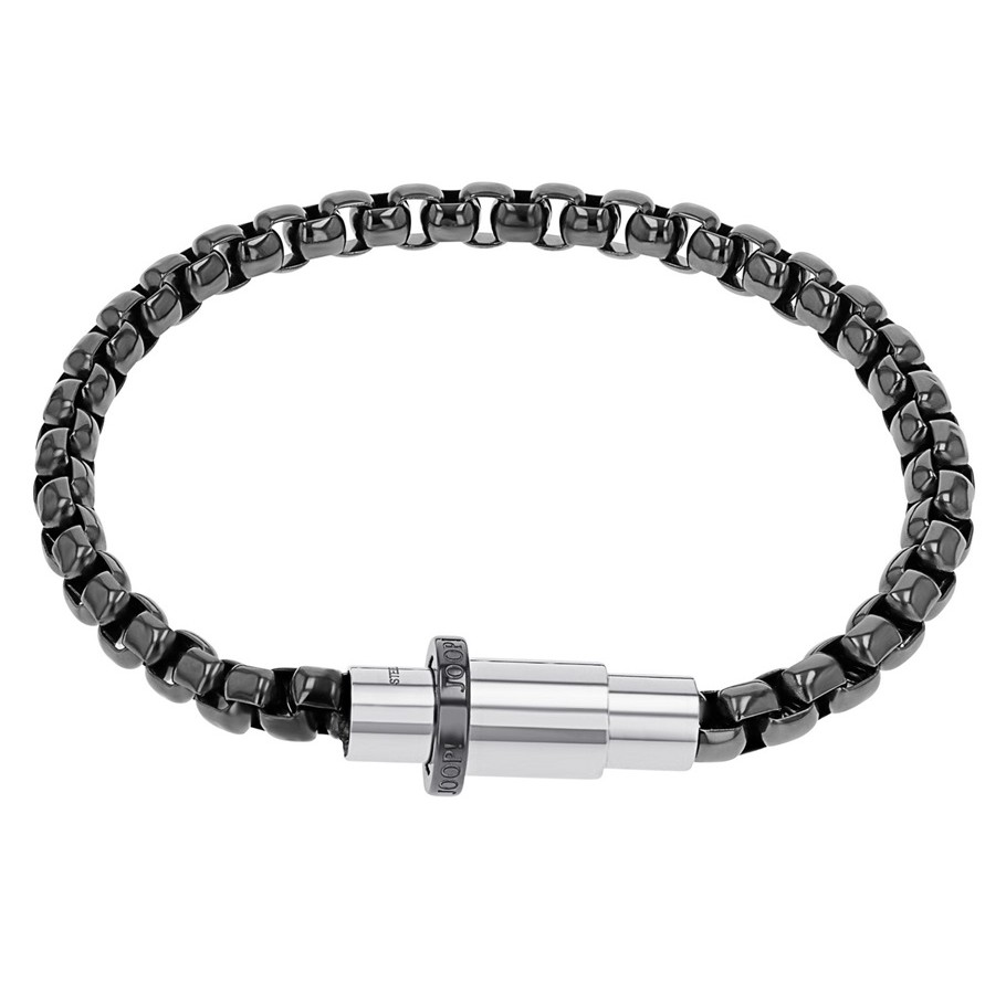 Joop! Herren Armband 2040565 Edelstahl IP Gun