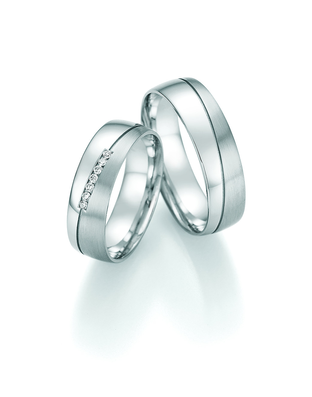 Eheringe Trauringe Honeymoon Solid VII 66-47090 / 66-47100