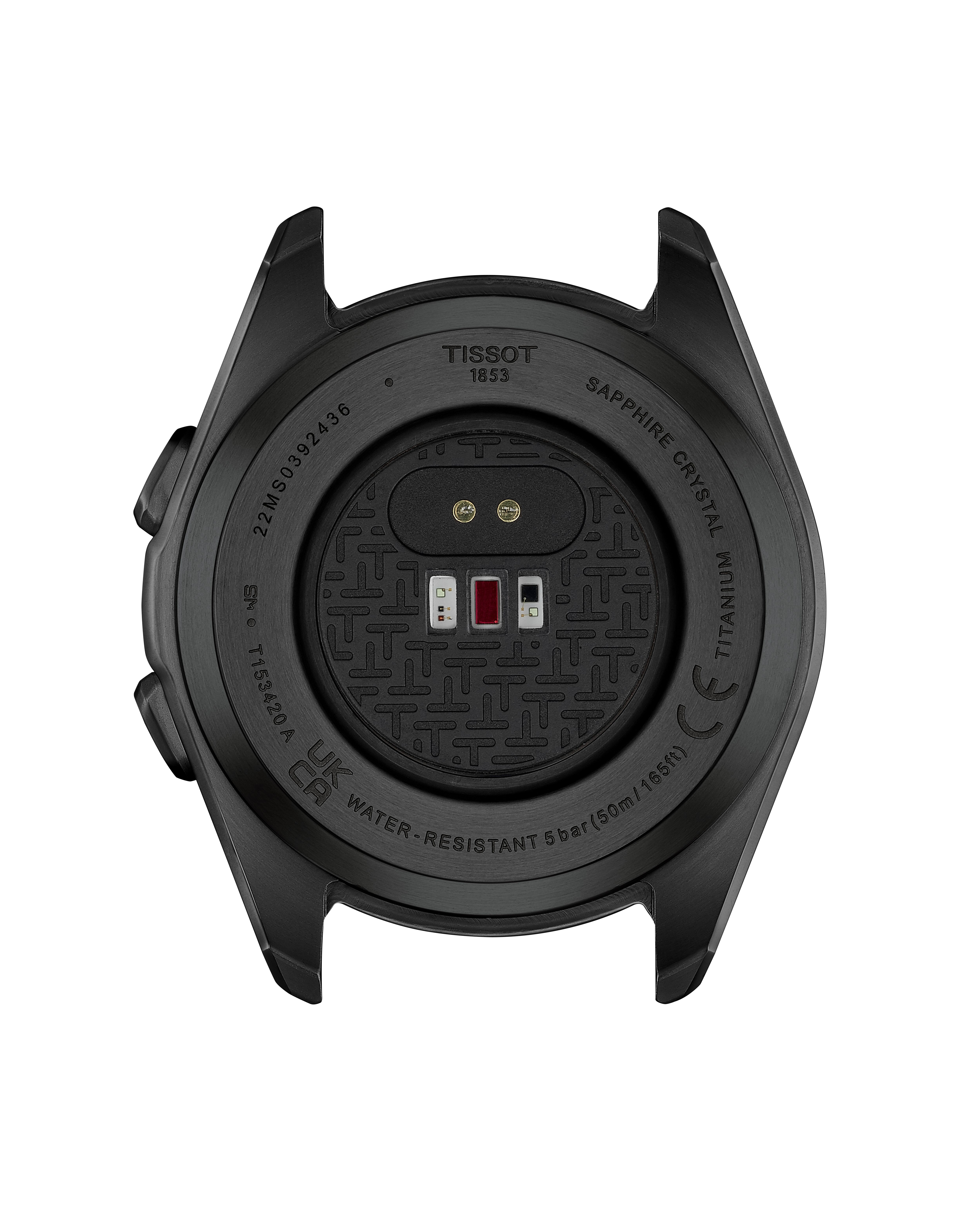 Tissot Herren Armbanduhr T153.420.44.051.01 T-Touch Connect Sport 43.75mm Titan Schwarz