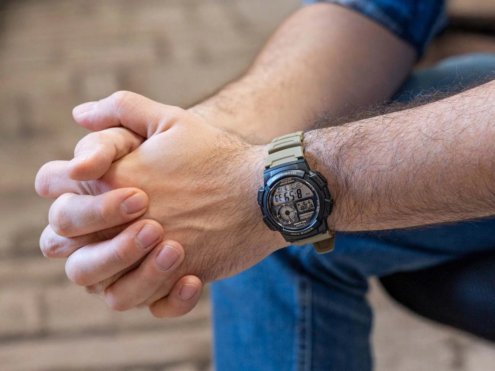 Casio Herren Armbanduhr AE-1000W-5AVEF digital