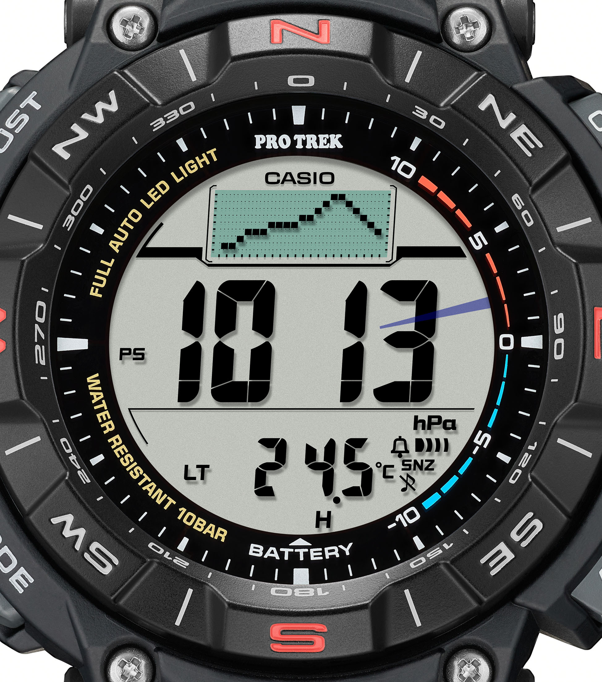 Casio Herren Armbanduhr Pro Trek PRG-340-1ER digital