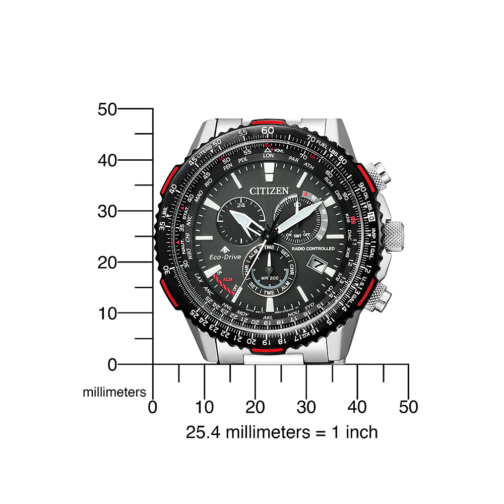 Citizen Herren Armbanduhr Promaster Sky CB5001-57E Funk Eco Drive
