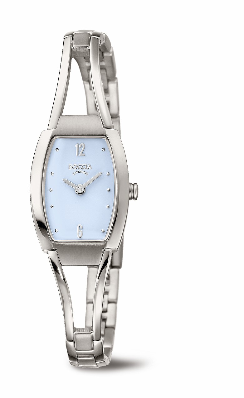Boccia Damen Armbanduhr 3262-03 Dress Reintitan