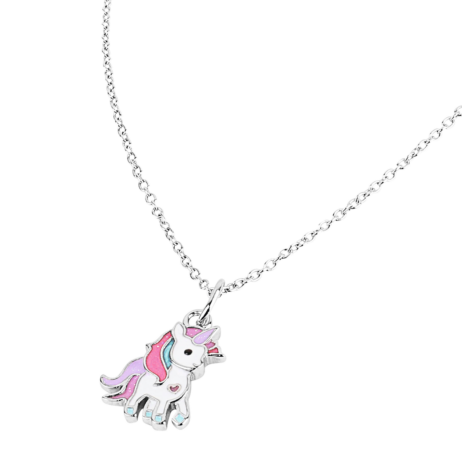 Lillifee Mädchen Halskette 2101024 mit Anhänger Einhorn Silber 925