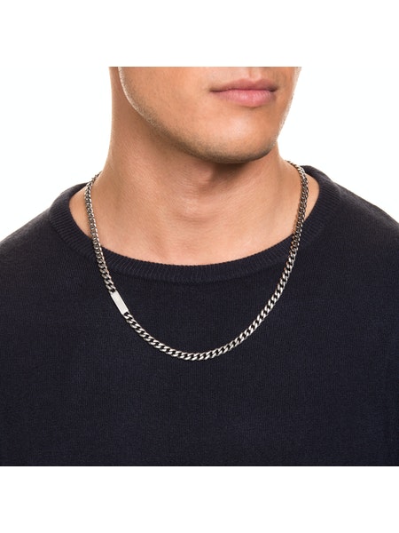 Joop! Herren Halskette 2026991 Edelstahl Panzergliederung
