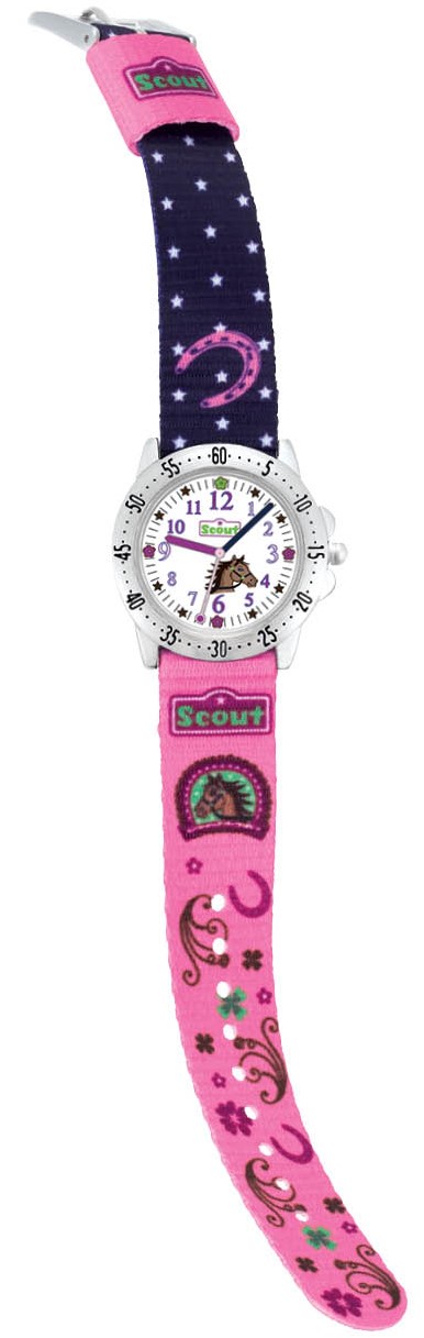 Scout Mädchen Armbanduhr Action Girls 164000043 Lucky Horse