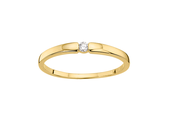 CEM Solitaire Ring 6-205912-001 BCRI6400 Gelbgold Brillant