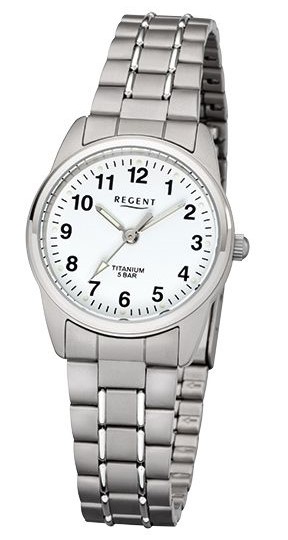 Regent  Damen Armbanduhr 7170.90.99 F-1085 Titan