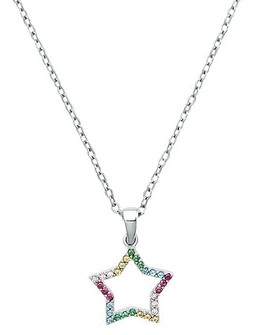 Lillifee Halskette 2033371 Stern Silber 925/- Zirkonia Rainbow