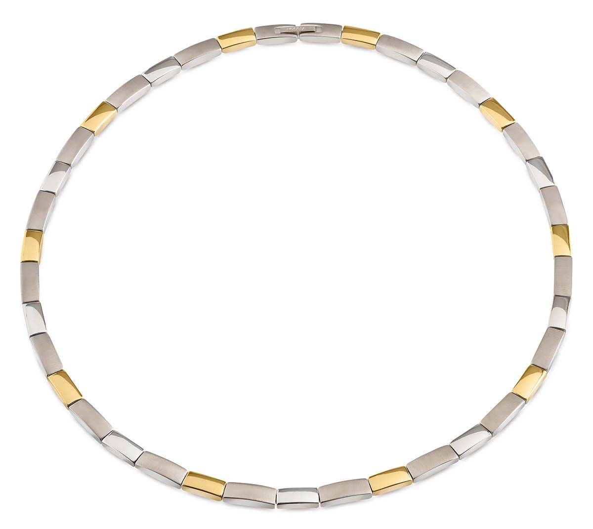 Boccia Damen Collier 08043-02 Titan teil-gelbgoldplattiert