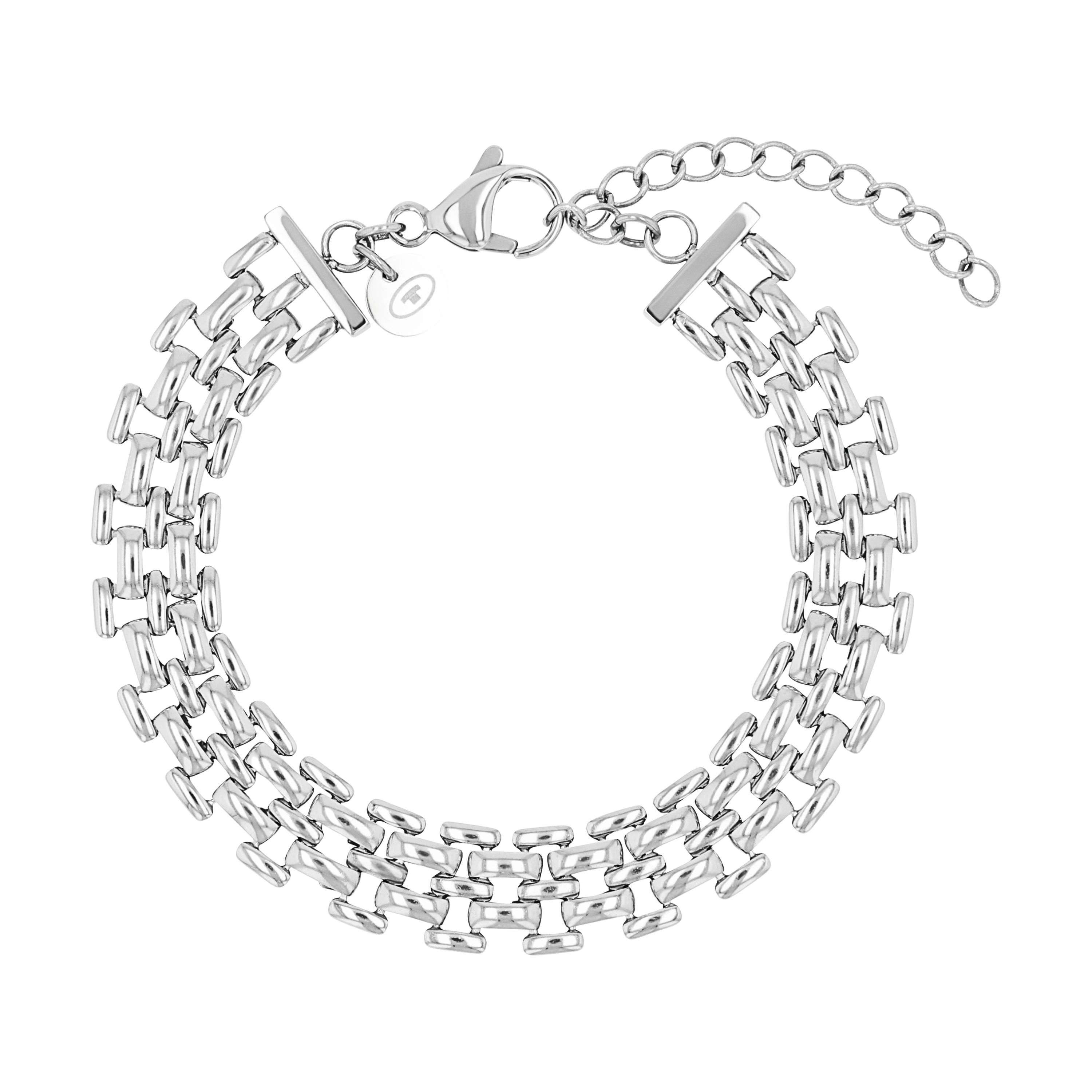 Tom Tailor Damen Armband 2101313 Edelstahl Fantasiegliederung