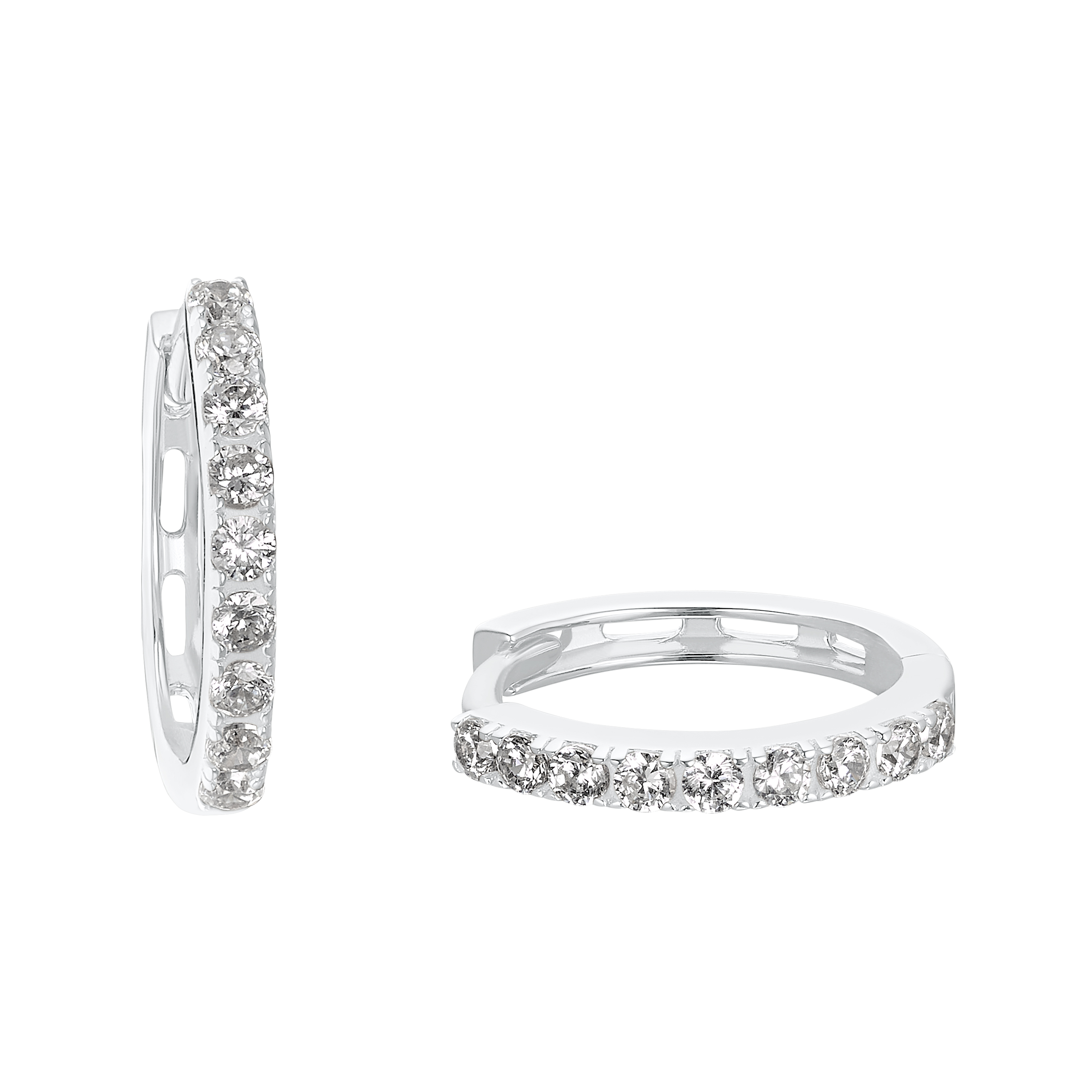 s.Oliver Damen Creolen 2032848 Silber 925/- Zirkonia synth.