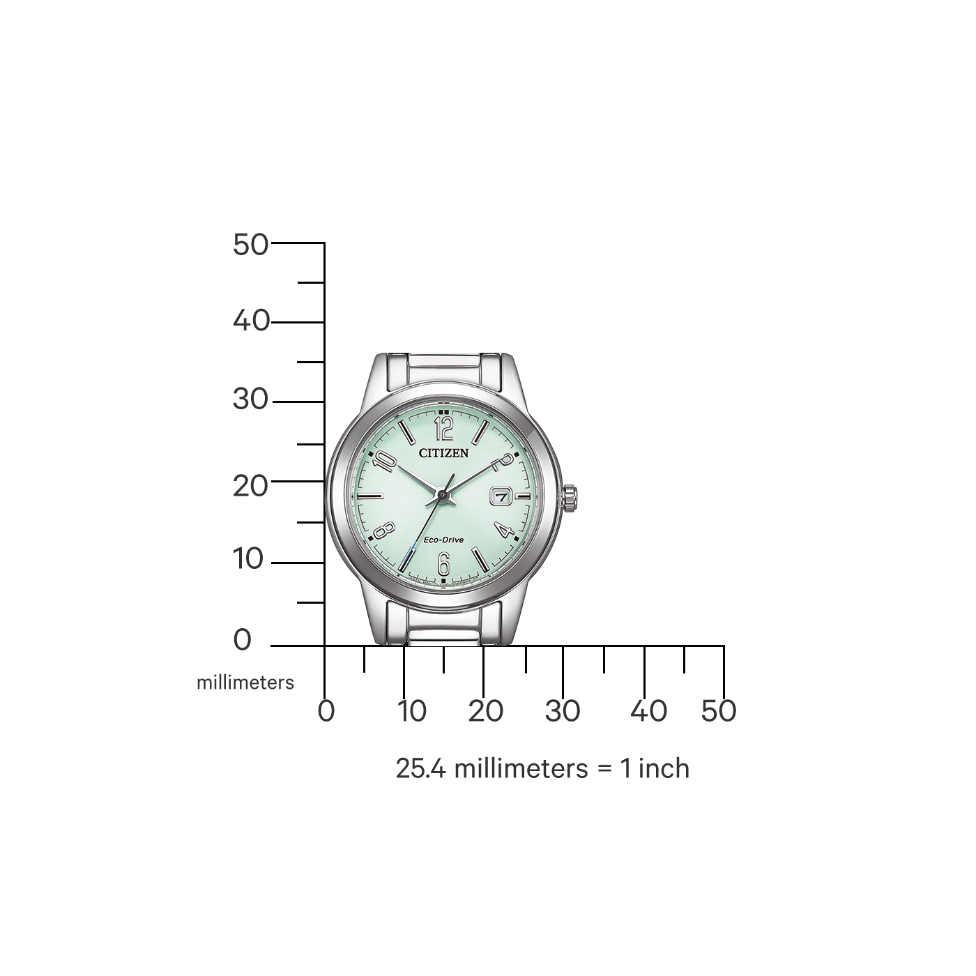 Citizen Damen Armbanduhr FE1241-71X Modern Dress Solar Eco Drive Edelstahl