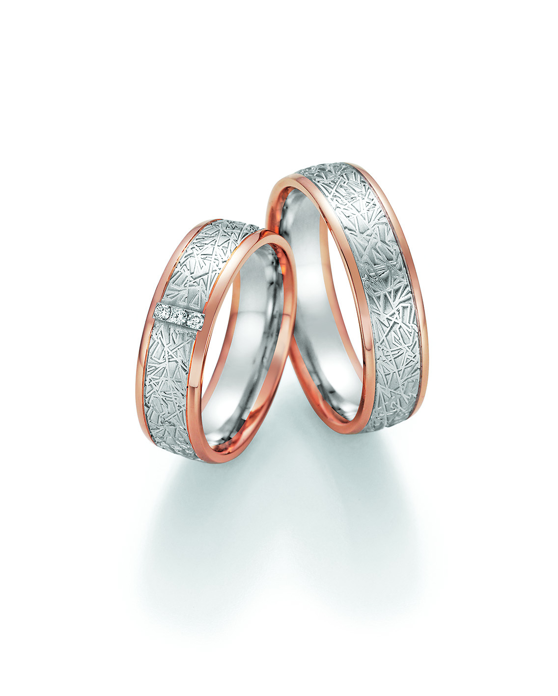 Eheringe Trauringe Honeymoon Solid V 66-45110 / 66-45120