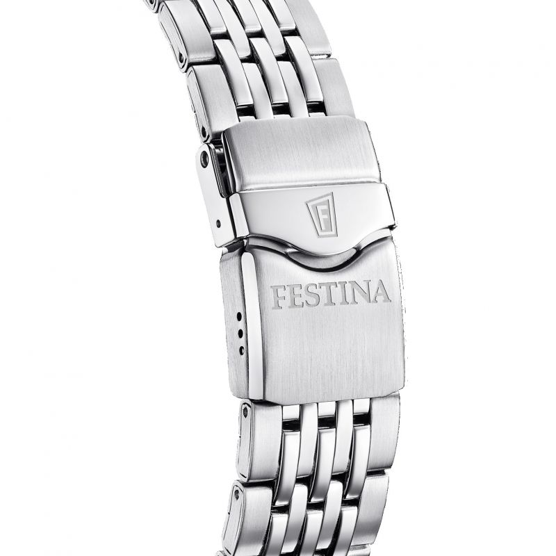 Festina Herren Armbanduhr The Originals F20661/2 Edelstahl