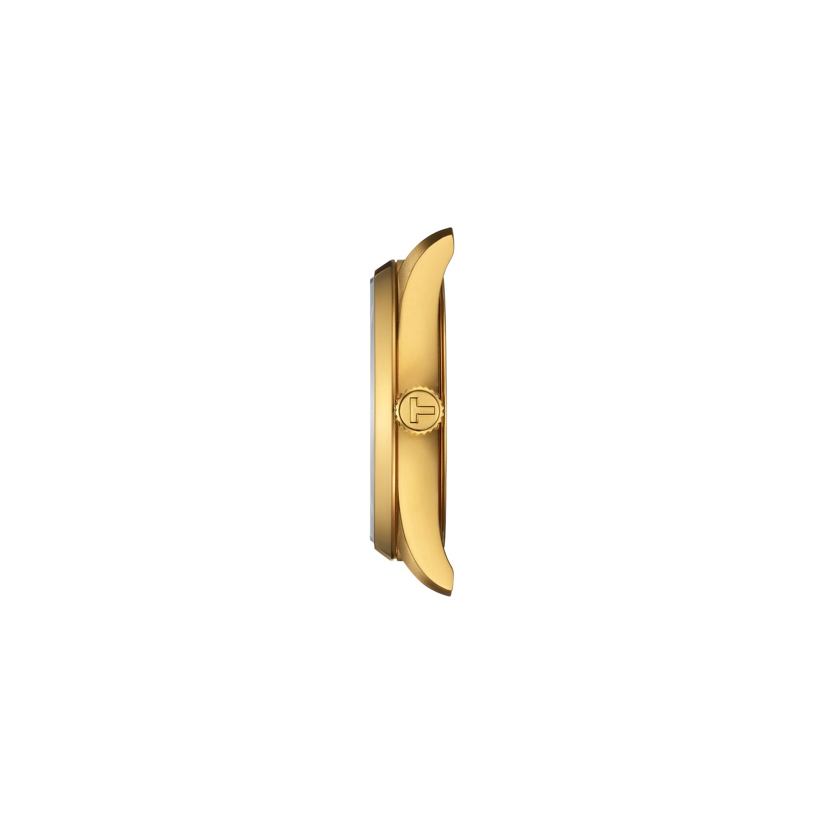 Tissot Armbanduhr T150.210.33.021.00 PR 100 34mm Edelstahl mit goldfarbiger PVD-Beschichtung