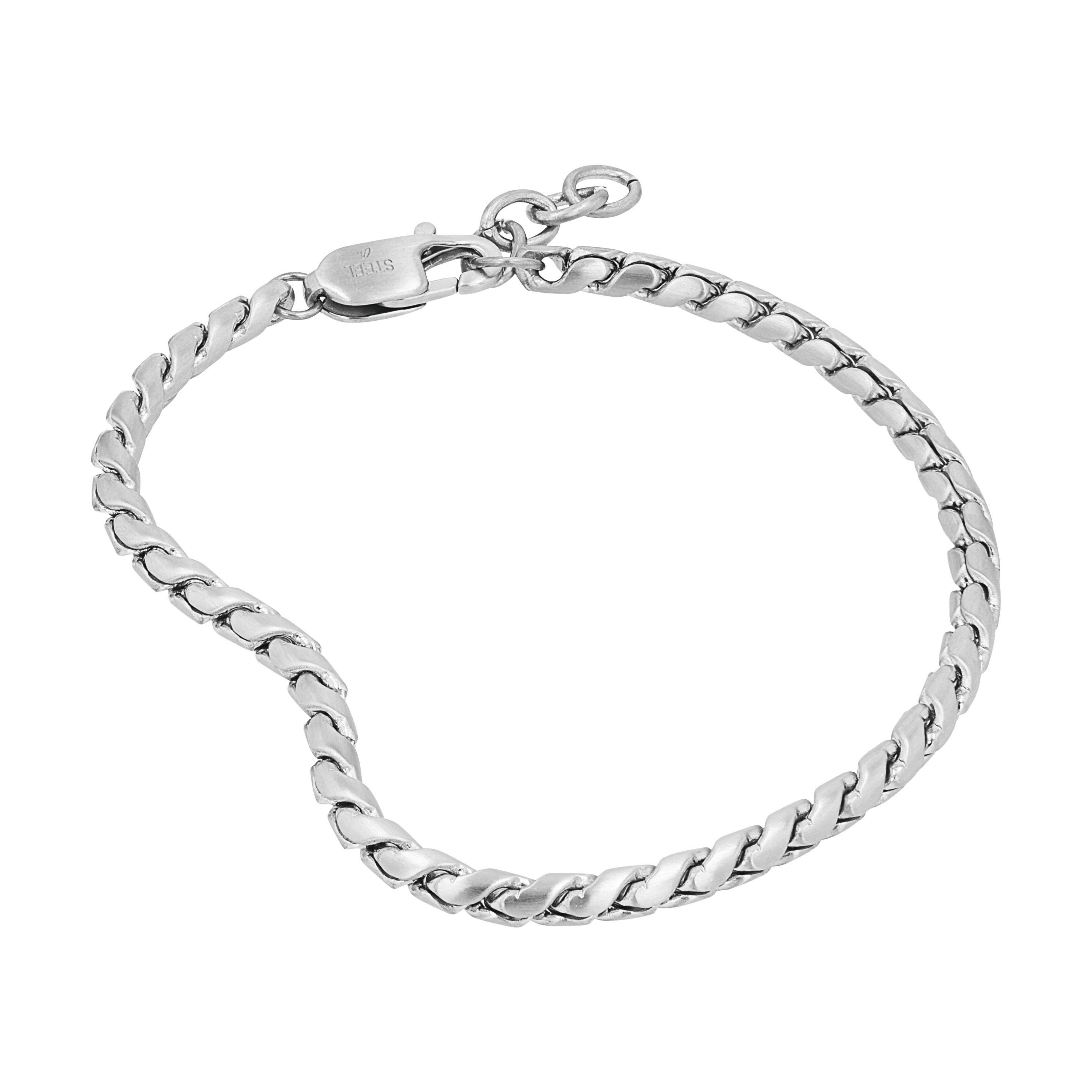 Tom Tailor Herren Armband 2101290 Edelstahl Fantasiegliederung