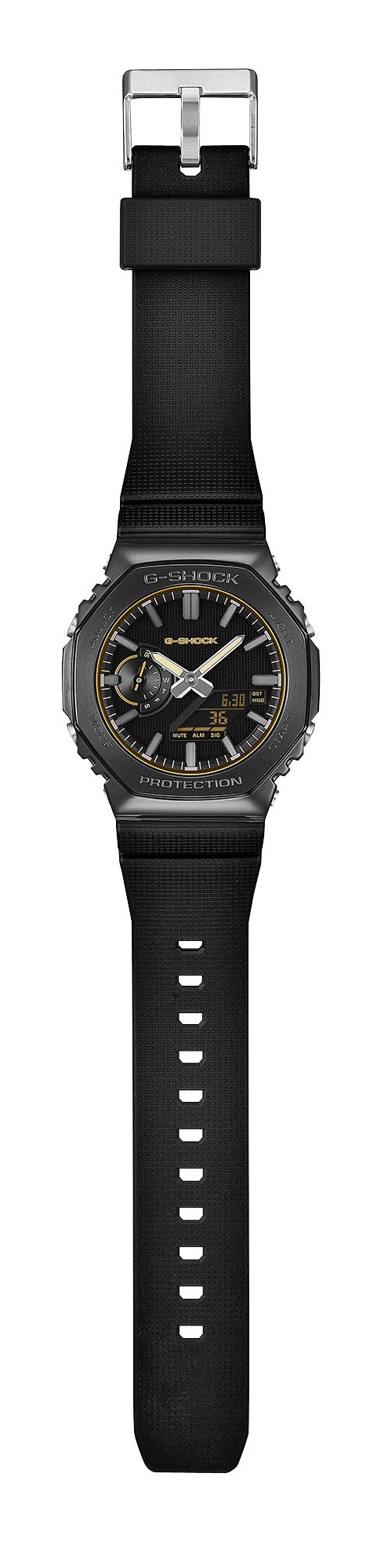 Casio Herren Armbanduhr G-Shock GM-2100LXB-1A9ER Lux Black analog digital