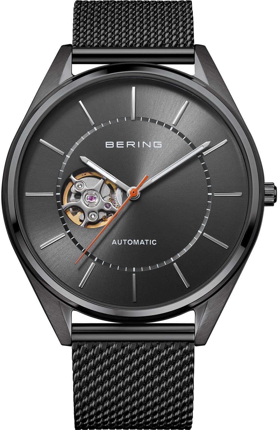 Bering Herren Armbanduhr Automatic 16743-377 Edelstahl schwarz IP