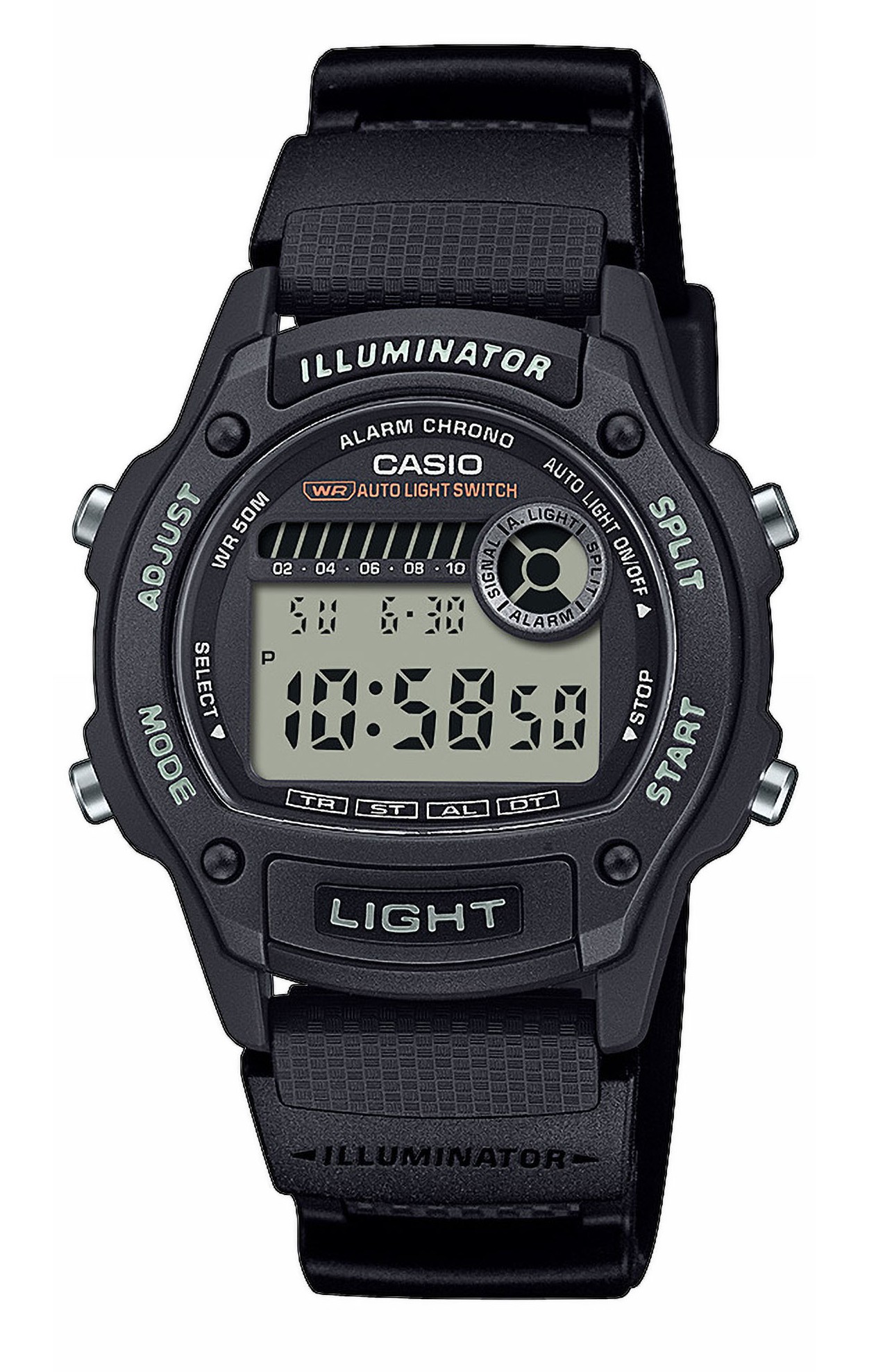 Casio Armbanduhr W-220H-1AVEF digital
