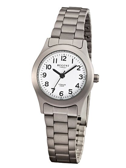 Regent Damen Armbanduhr F-855 Titan
