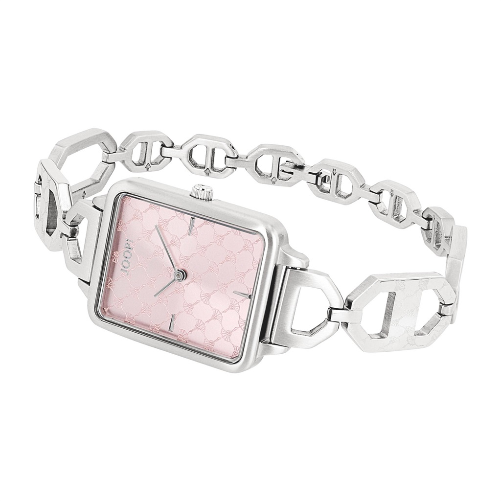 JOOP! Damen Armbanduhr 2100477 Edelstahl Zifferblatt rosa
